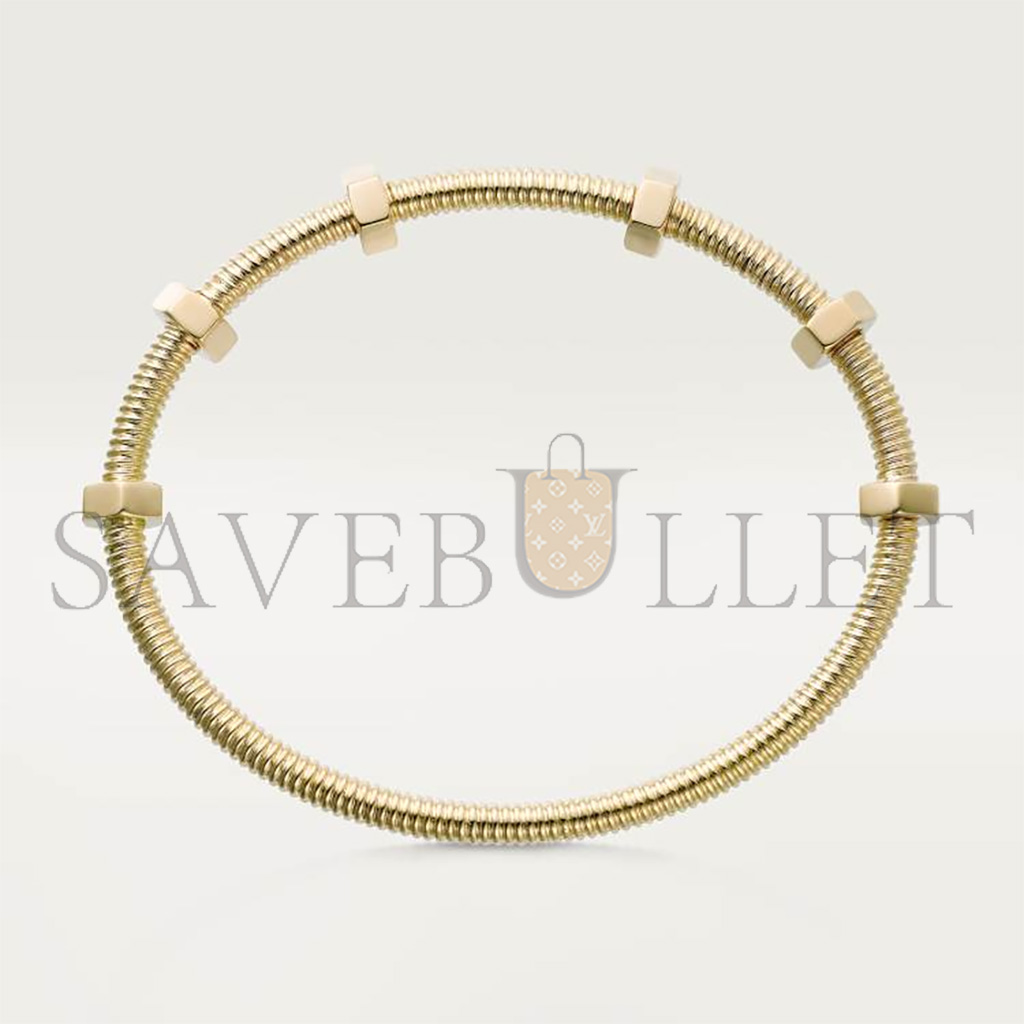 Ca*t*er ecrou yellow gold de Ca*t*er bracelet b6063817